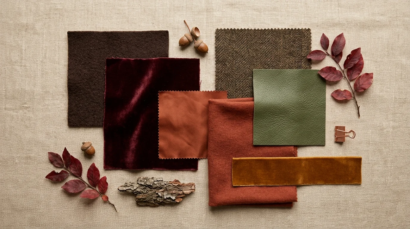 The 12 seasonal palettes arranged by undertone, clarity and depth.